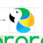 Exemplo de criação de um logotipo do software Arara